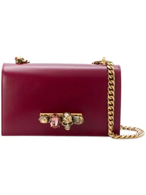 Alexander Mcqueen Jewelled Satchel 