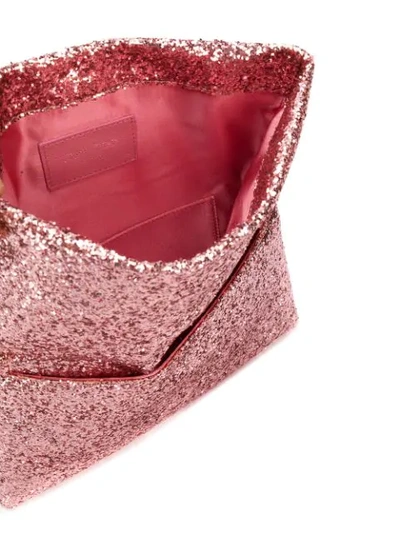 Shop Jimmy Choo Titania Clutch In Candyfloss