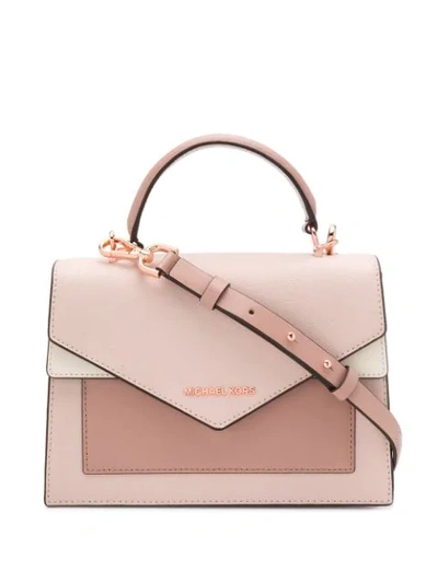 Shop Michael Michael Kors Structured Handbag In Pink