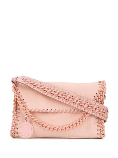 Shop Stella Mccartney Mini 'falabella' Schultertasche In Pink
