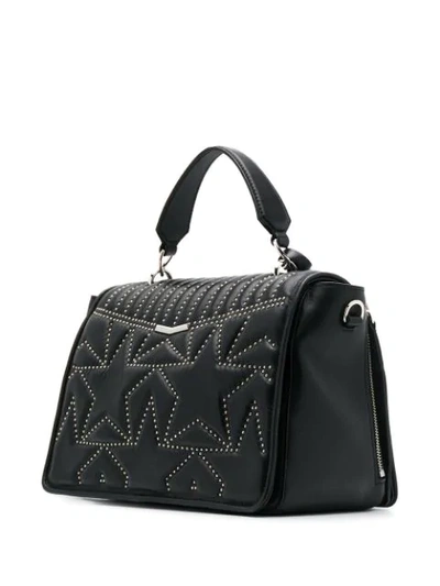 Shop Jimmy Choo Helia Tote Bag In Black