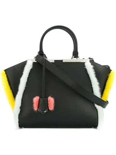 Shop Fendi '3jours' Tote In Black