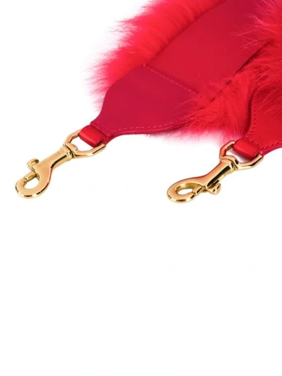 Shop Kate Cate Foxy Lady Shoulder Strap In Red