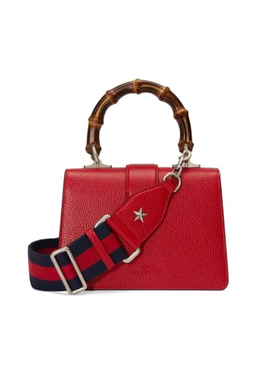Shop Gucci Dionysus Mini Top Handle Bag In Red