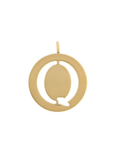 Shop Chloé Q Coin Pendant - Metallic