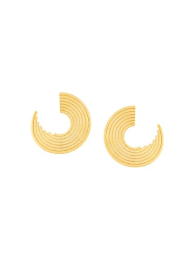 Shop Charlotte Valkeniers Spectrum Earrings - Metallic