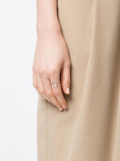 Shop Natalie Marie Aster Ring In Silver