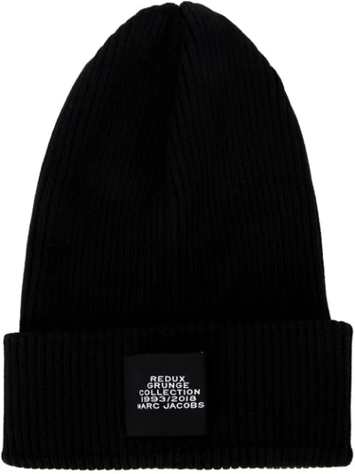 Shop Marc Jacobs Klassische Beanie In Black