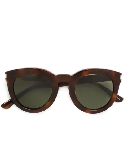 Shop Saint Laurent 'sl 102 Surf' Sunglasses In 002