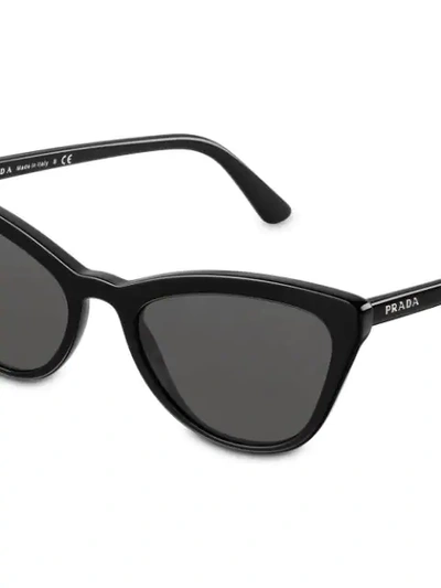 Shop Prada Ultravox Sunglasses In Black