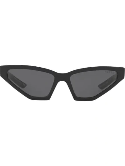 Shop Prada Disguise Sunglasses In Black