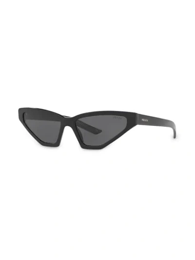 Shop Prada Disguise Sunglasses In Black