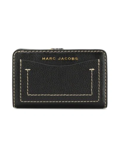 Shop Marc Jacobs Compact Wallet In Black