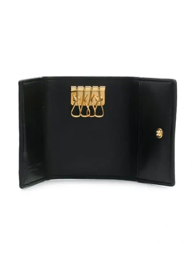 Shop Stella Mccartney Stella Star Key Wallet - Black