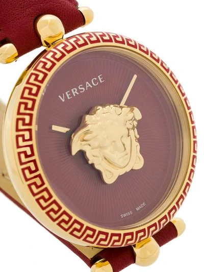 Shop Versace Palazzo Empire Watch - Red