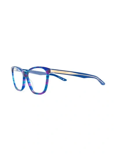 Shop Balenciaga Printed Frames Glasses In 004
