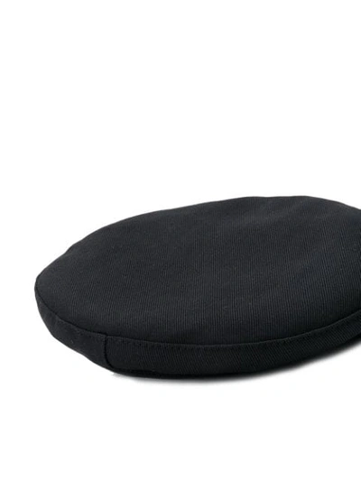 Shop Chiara Ferragni Signature Wink Baker Boy Hat In Black