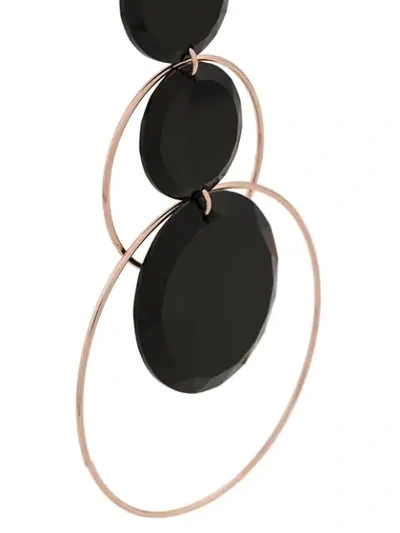 Shop Isabel Marant Boucle D'oreill Earrings In Black