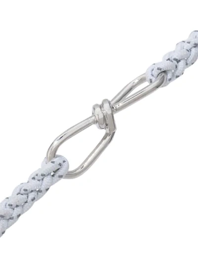Shop Annelise Michelson Small Wire Cord Bracelet In White