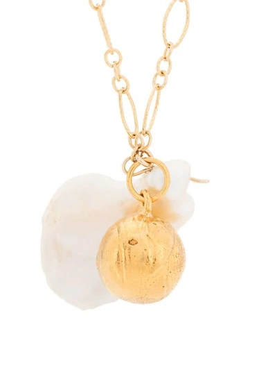 Shop Alighieri The Moon Fever Necklace In Gold
