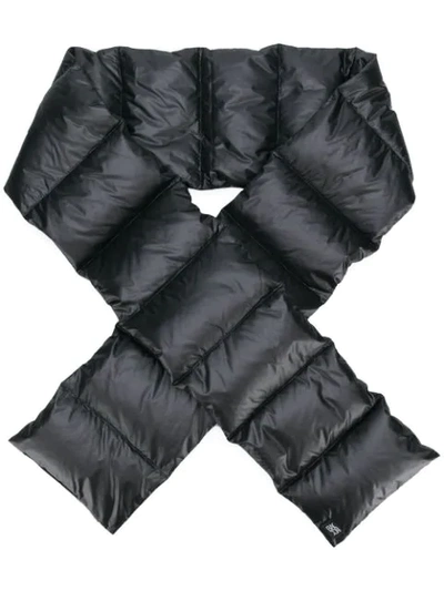 Shop Bacon Puffer Scarf - Black