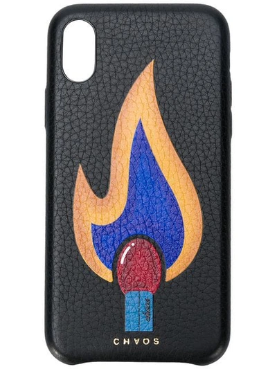 Shop Chaos Matchstick Iphone 8 Case In Black