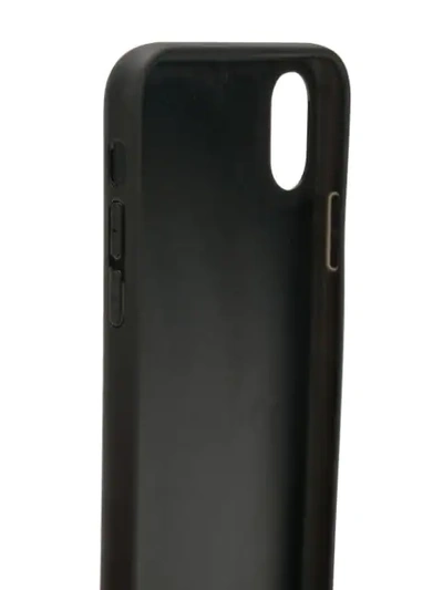 Shop Dolce & Gabbana Designer Patch Iphone X Case In Black