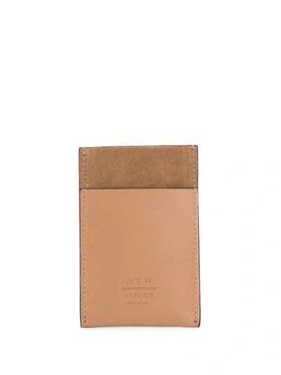 Shop Atp Atelier Elba Card Holder In Brown