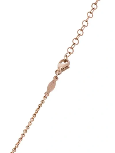 Shop Jacquie Aiche 14kt Rose Gold Shaker Diamond Necklace