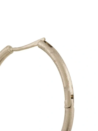 Shop Proenza Schouler Cluster Hoop Earring In Metallic