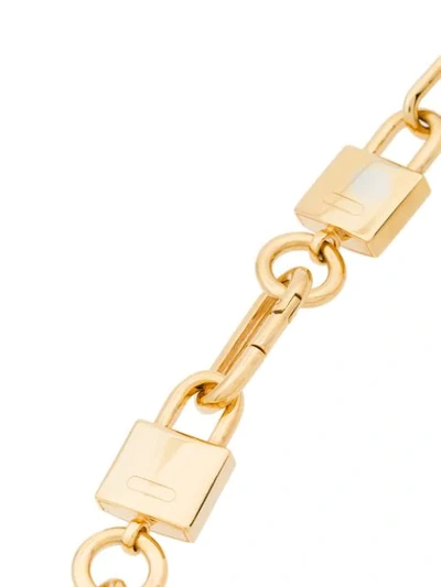 Shop Ambush Gold Padlock Link Necklace