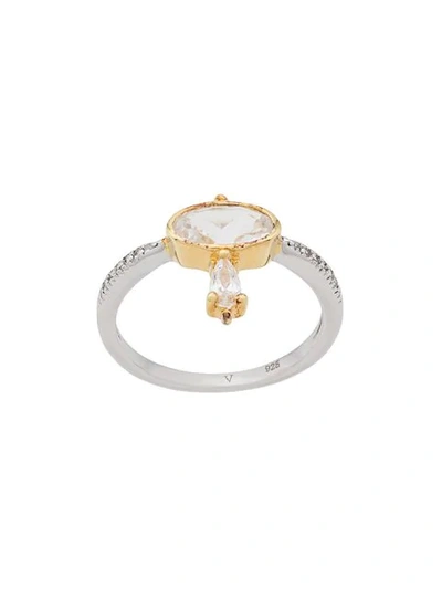 Shop V Jewellery Sana Ring In Silver