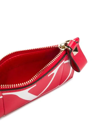 Shop Valentino Garavani Vlogo Purse In Red