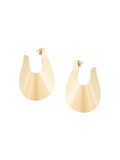 Shop Gaviria Small Anish Earrings - Metallic