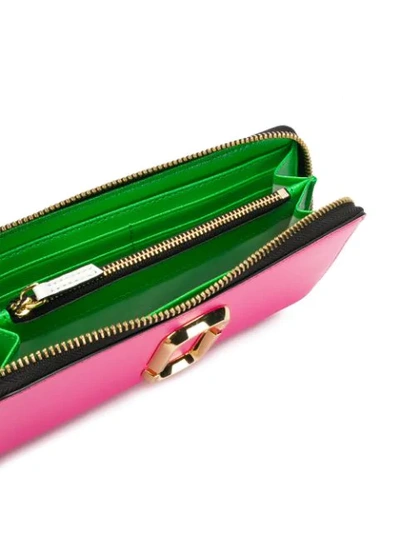 Shop Marc Jacobs Snapshot Continental Wallet In Pink