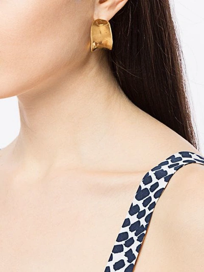 Shop Alighieri Joker's Game Earrings In Gold