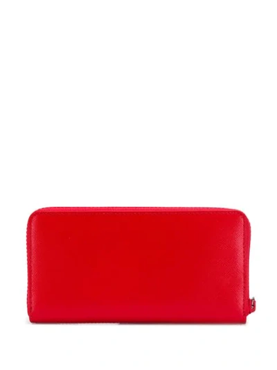 Shop Marc Jacobs Snapshot Standard Continental Wallet In Red