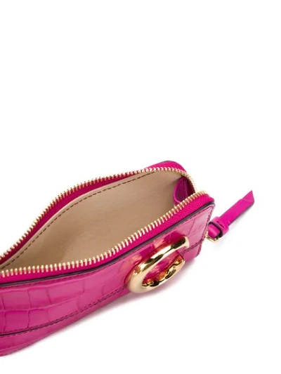 Shop Chloé C Small Purse In Pink