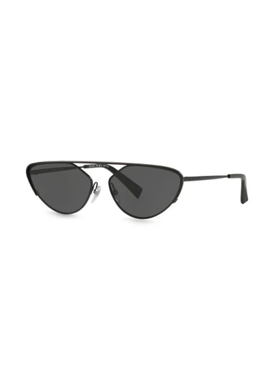 Shop Alain Mikli X Alexandre Vauthier Nadege Sunglasses In Black