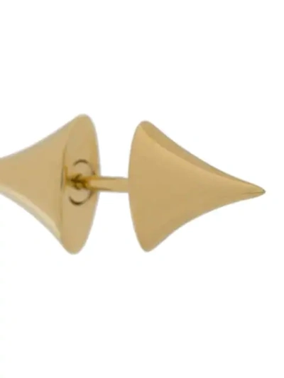 Shaun Leane Rose Thorne Medium Bar Earring In Metallic