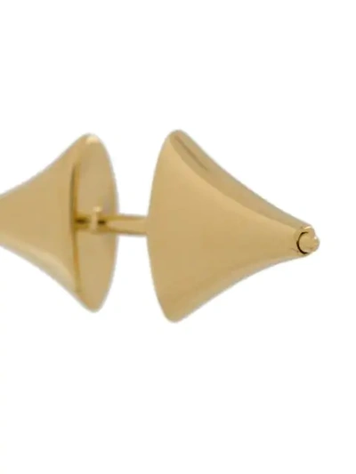 Shaun Leane Rose Thorne Medium Bar Earring In Metallic