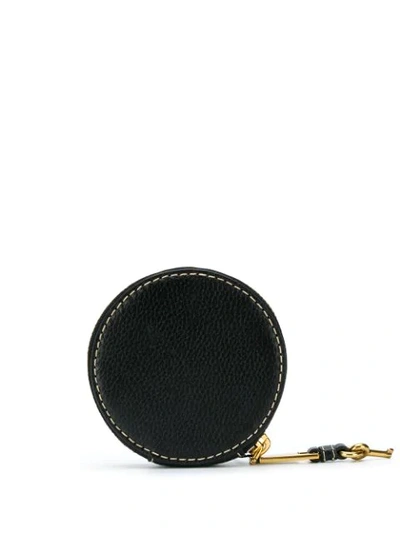 Shop Marc Jacobs Round Coin Case In Black