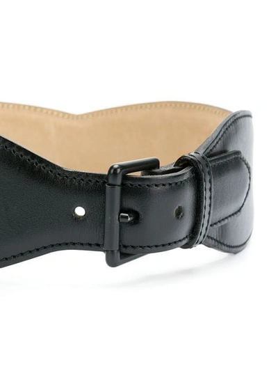 Pre-owned Alaïa Corset-style Belt In Black