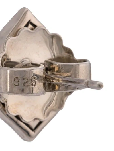 Shop John Hardy Legends Naga Stud Earrings In Silver