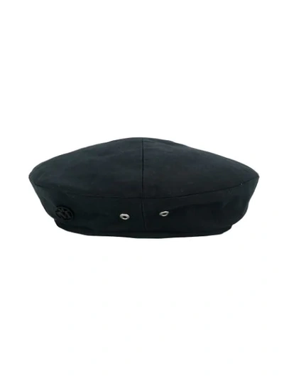 Shop Maison Michel New Billy Beret - Black