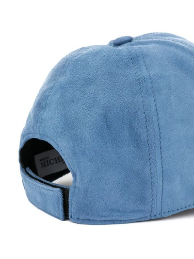 Shop Maison Michel Classic Cap In Blue