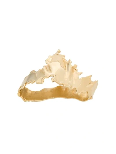 Shop Annelise Michelson Algae Hand Bracelet - Gold