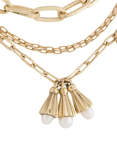 Shop Ellery Mehrsträngige Halskette - Gold