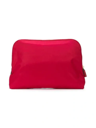 Shop Anya Hindmarch Lotions And Potions Wash Bag In Red