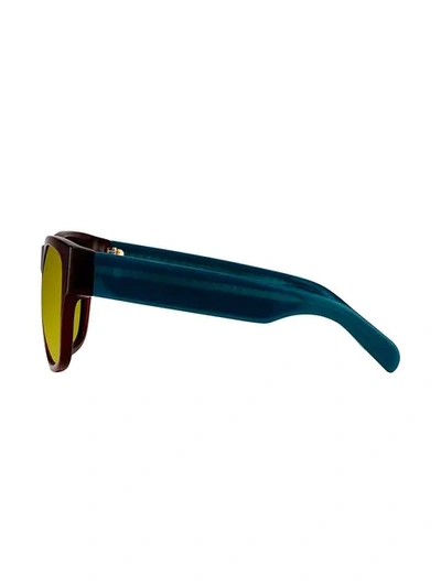 Shop Matthew Williamson D-frame Sunglasses In Red